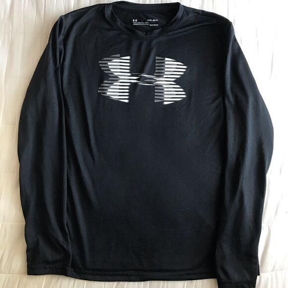 Under Armour boys long sleeve T-shirt size YLG - Picture 1 of 5